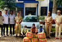 अहिल्यानगरात अवैध गांजा विक्रीचा पर्दाफाश, १४ लाखांचा मुद्देमाल जप्त, तिघांना अटक