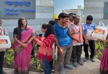 संगमनेरच्या सुनबाई मधुरा गेठेंची कमाल; कामगारांची दिवाळीत धमाल…