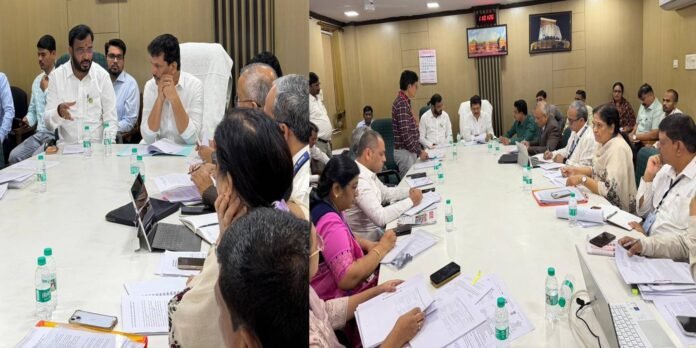 आरोग्य विभाग बैठक अमोल खताळ नागपूर